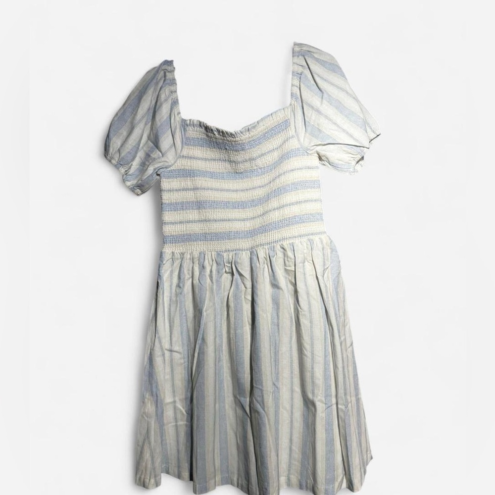 Lost + Wander Beachside Pier Cotton/Linen Blend Mini Dress Size M NWT - Picture 7 of 9